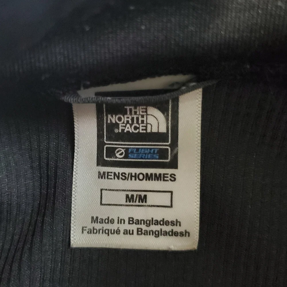 The North Face Mens Flight Series Windstopper Jacket Full Zip Blue Black Medium